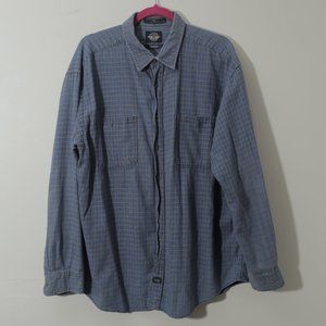 Dockers Vintage Flannel Button Down Shirt (XL)